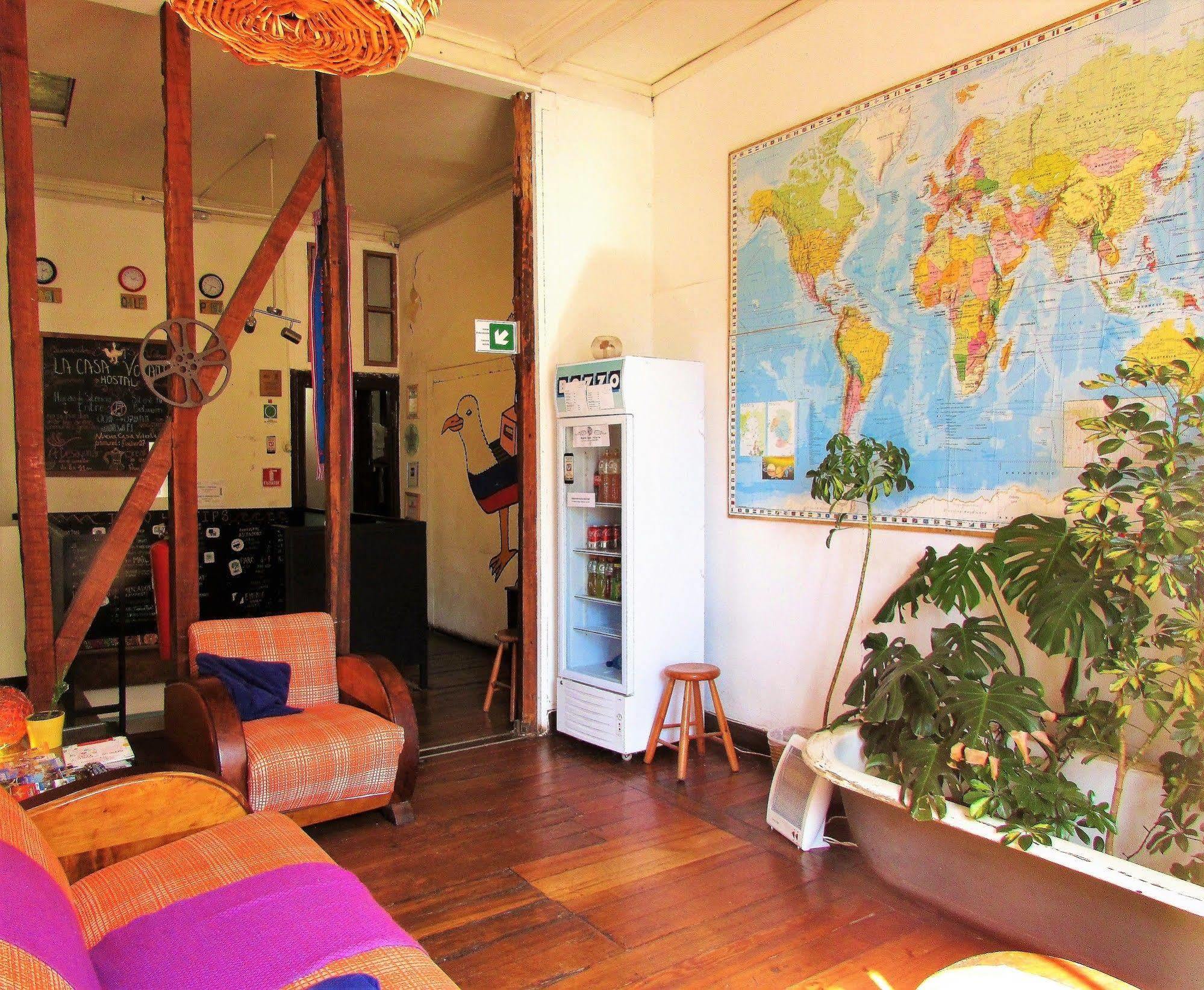 Casa Volante Hostal Valparaiso Bagian luar foto